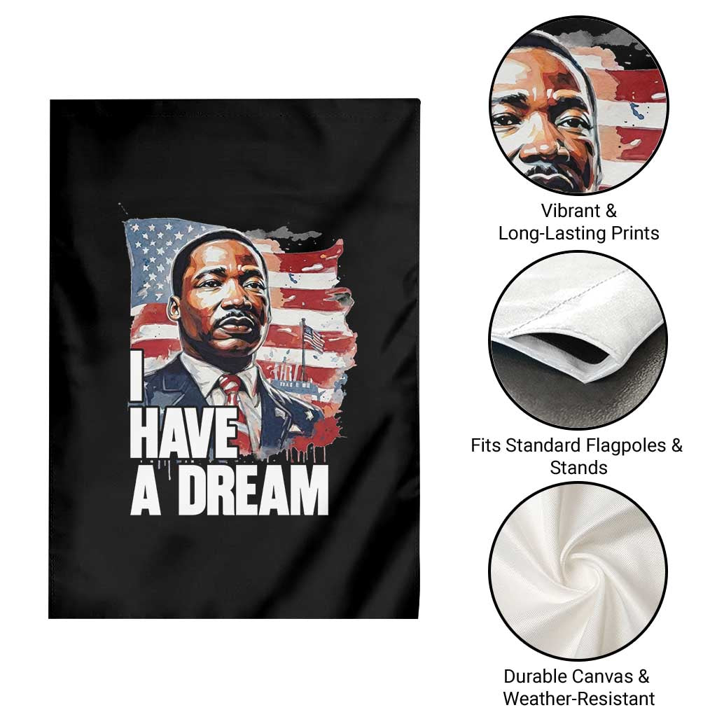 Martin Luther King Jr Garden Flag I Have A Dream TS14 Print Your Wear
