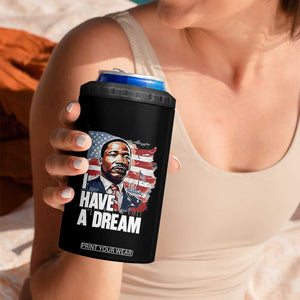 Martin Luther King Jr 4 in 1 Can Cooler Tumbler I Have A Dream TS14 Print Your Wear