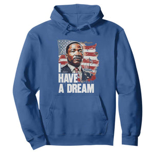Martin Luther King Jr Hoodie I Have A Dream TS14 Royal Blue Print Your Wear