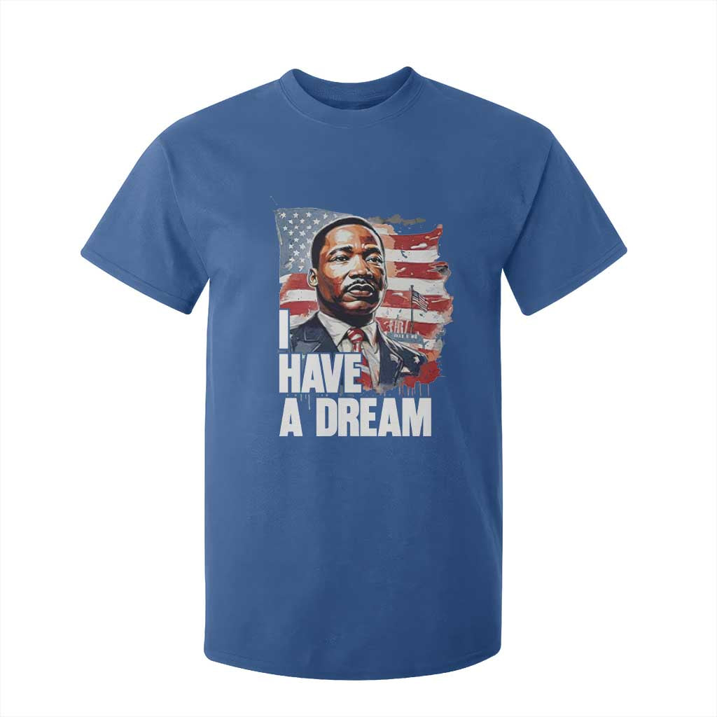 Martin Luther King Jr T Shirt For Kid I Have A Dream TS14 Royal Blue Print Your Wear