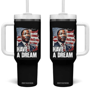 Martin Luther King Jr Tumbler With Handle I Have A Dream TS14 One Size: 40 oz Black Print Your Wear