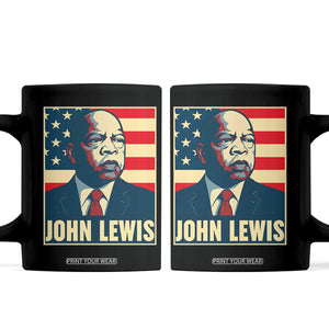 John Lewis Coffee Mug Black History Month TS14 Black Print Your Wear