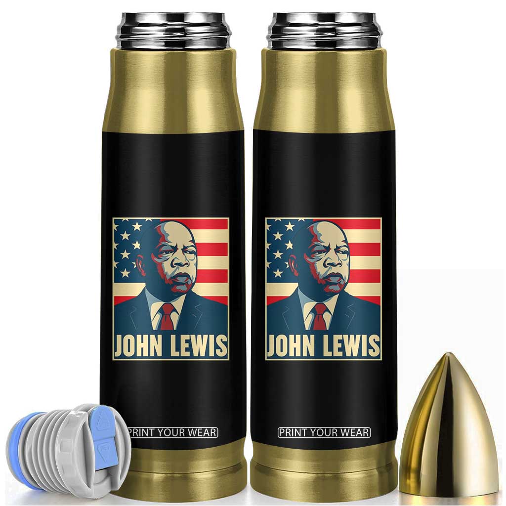 John Lewis Bullet Tumbler Black History Month TS14 Black Print Your Wear