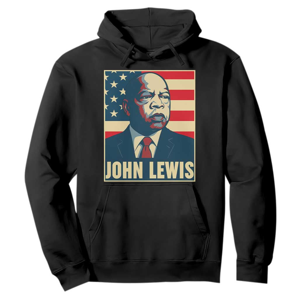 John Lewis Hoodie Black History Month TS14 Black Print Your Wear