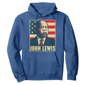 John Lewis Hoodie Black History Month TS14 Royal Blue Print Your Wear