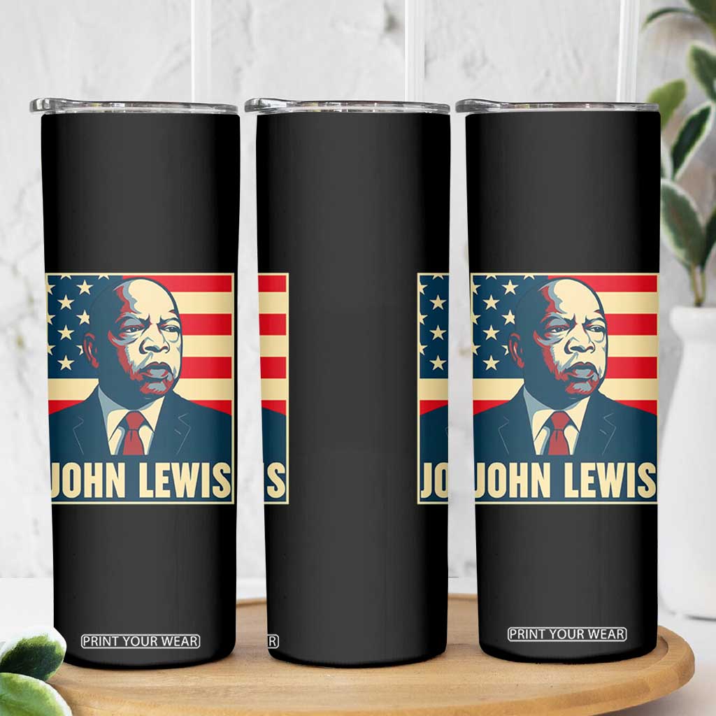 John Lewis Skinny Tumbler Black History Month TS14 Print Your Wear