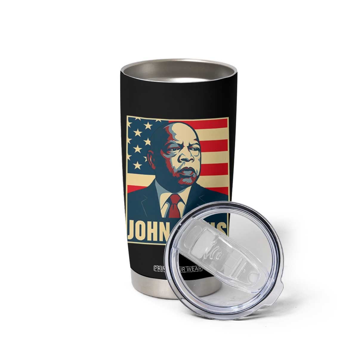 John Lewis Tumbler Cup Black History Month TS14 Print Your Wear