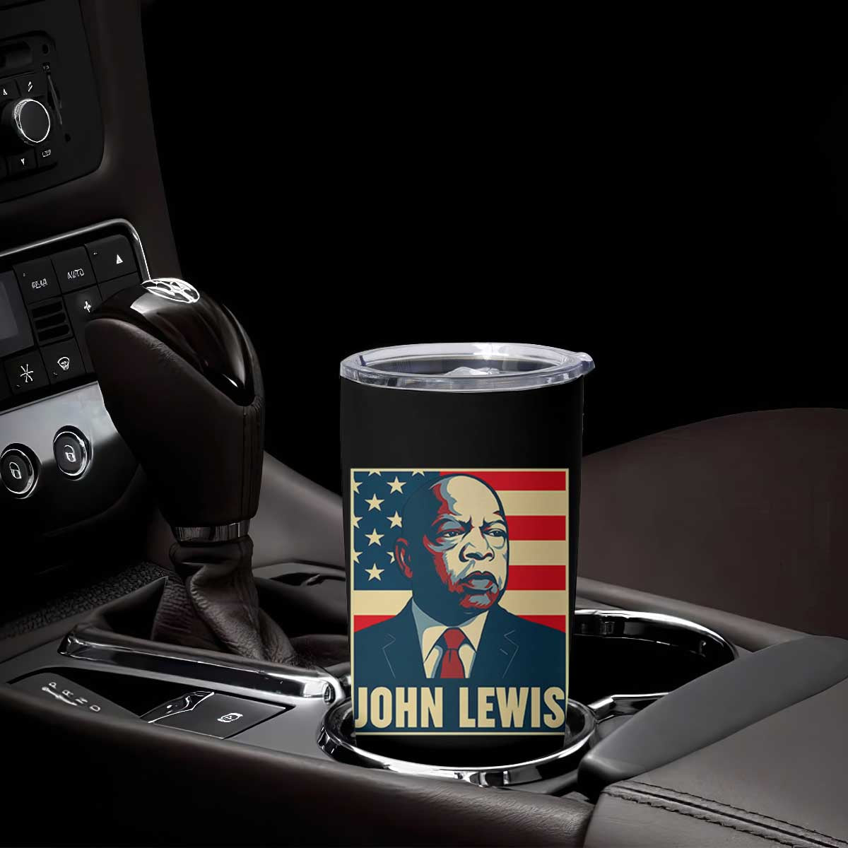 John Lewis Tumbler Cup Black History Month TS14 Print Your Wear