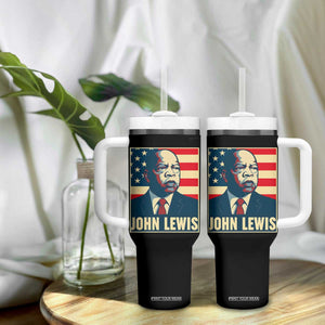John Lewis Tumbler With Handle Black History Month TS14 Print Your Wear