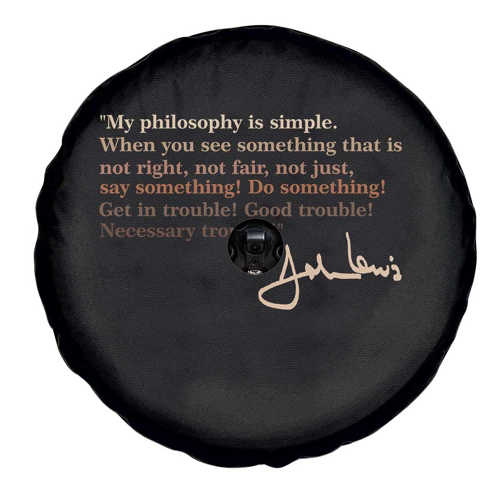 John Lewis Quote Spare Tire Cover Black History Month TS14 Print Your Wear