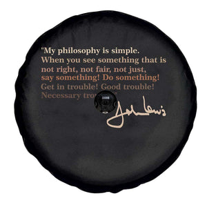 John Lewis Quote Spare Tire Cover Black History Month TS14 Print Your Wear