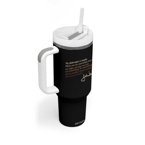 John Lewis Quote Tumbler With Handle Black History Month TS14 Print Your Wear
