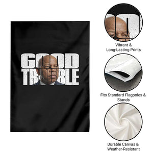 John Lewis Quote Affrican American Garden Flag Black History Good Trouble TS14 Print Your Wear