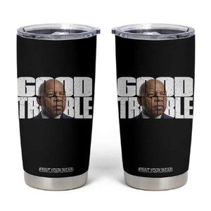 John Lewis Quote Affrican American Tumbler Cup Black History Good Trouble TS14 Black Print Your Wear