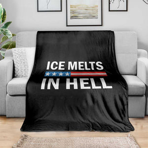 Ice Melts In Hell Throw Blanket Activist Statement Quote TS14 Print Your Wear