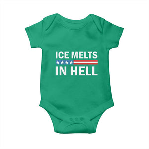 Ice Melts In Hell Baby Onesie Activist Statement Quote TS14 Irish Green Print Your Wear