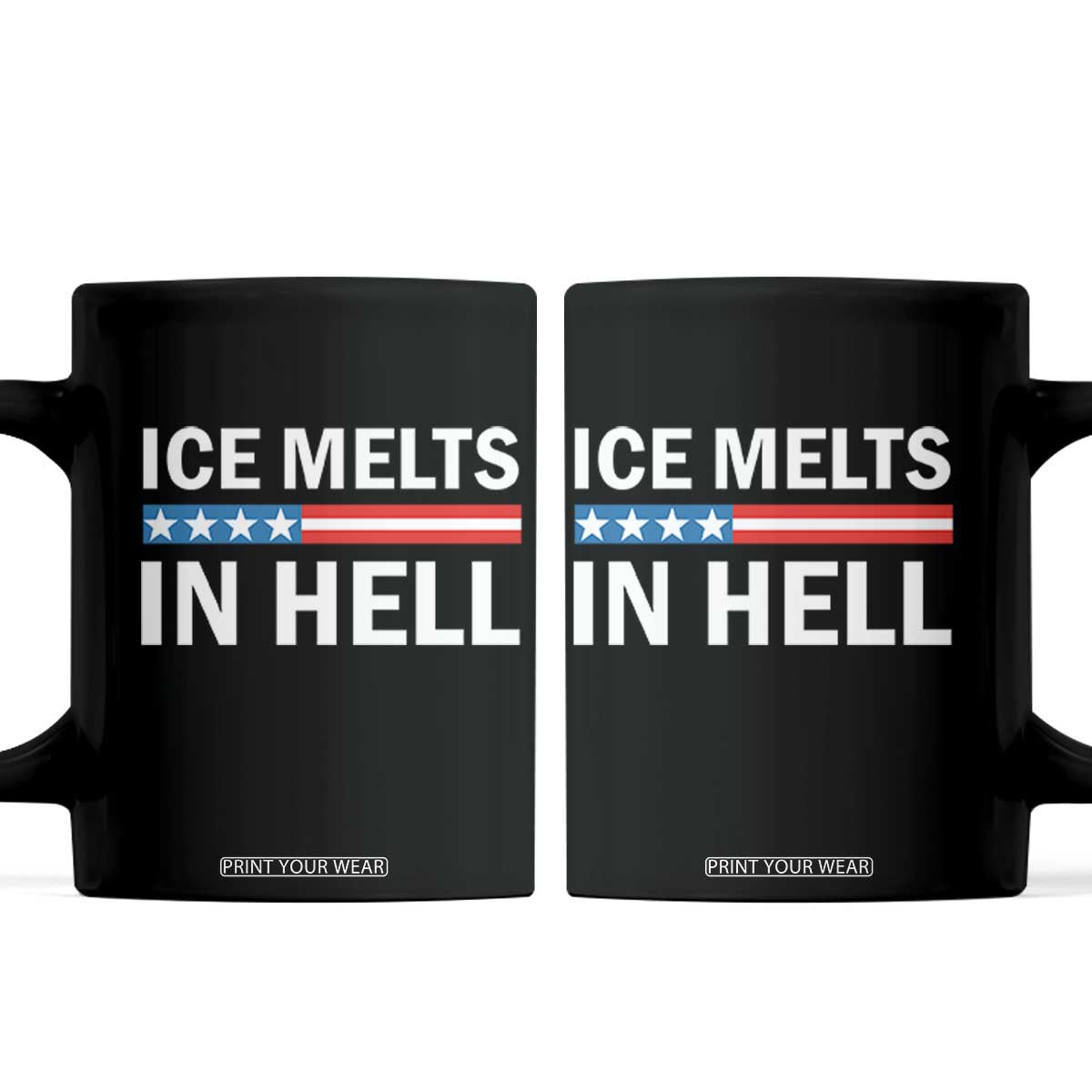 Ice Melts In Hell Coffee Mug Activist Statement Quote TS14 Black Print Your Wear