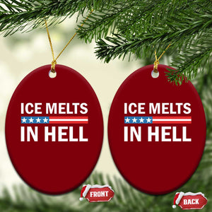 Ice Melts In Hell Ceramic Ornament Activist Statement Quote TS14 Print Your Wear