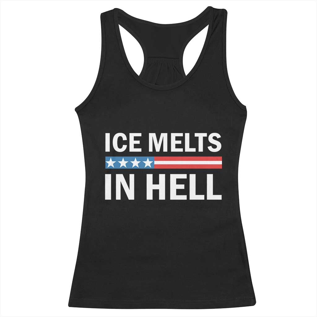 Ice Melts In Hell Racerback Tank Top Activist Statement Quote TS14 Black Print Your Wear