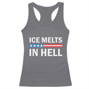 Ice Melts In Hell Racerback Tank Top Activist Statement Quote TS14 Charcoal Print Your Wear