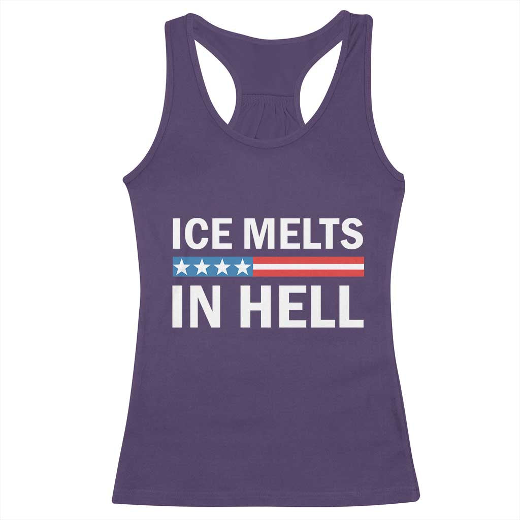 Ice Melts In Hell Racerback Tank Top Activist Statement Quote TS14 Purple Print Your Wear