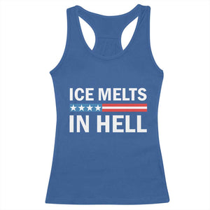 Ice Melts In Hell Racerback Tank Top Activist Statement Quote TS14 Royal Blue Print Your Wear