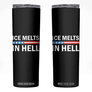 Ice Melts In Hell Skinny Tumbler Activist Statement Quote TS14 Black Print Your Wear