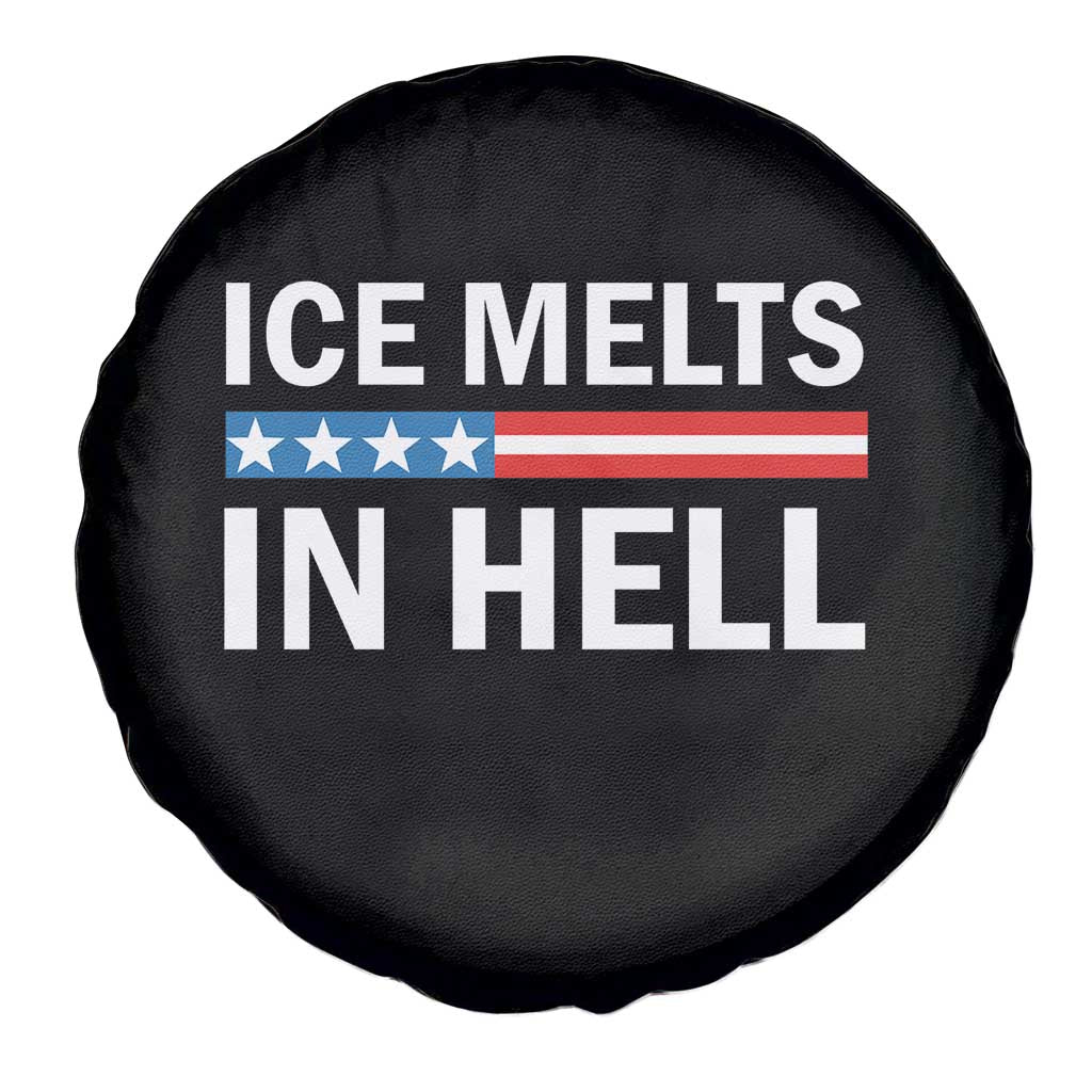 Ice Melts In Hell Spare Tire Cover Activist Statement Quote TS14 Print Your Wear