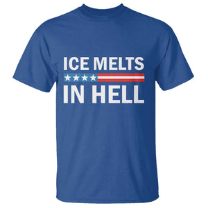 Ice Melts In Hell T Shirt Activist Statement Quote TS14 Royal Blue Print Your Wear