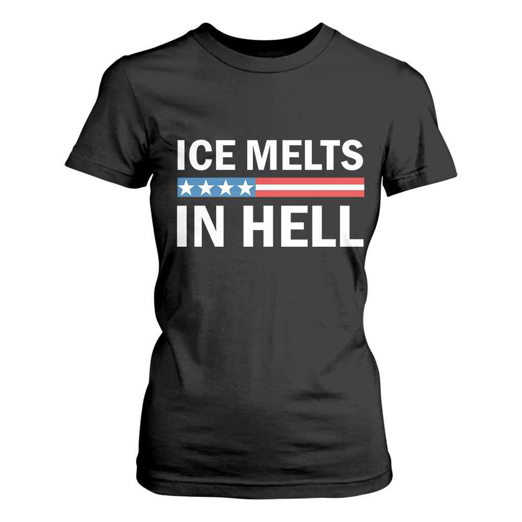 Ice Melts In Hell T Shirt For Women Activist Statement Quote TS14 Black Print Your Wear