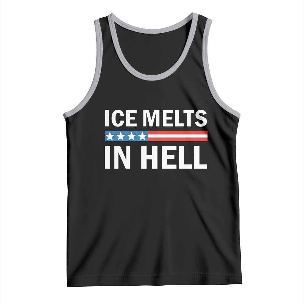 Ice Melts In Hell Tank Top Activist Statement Quote TS14 Black Athletic Heather Print Your Wear