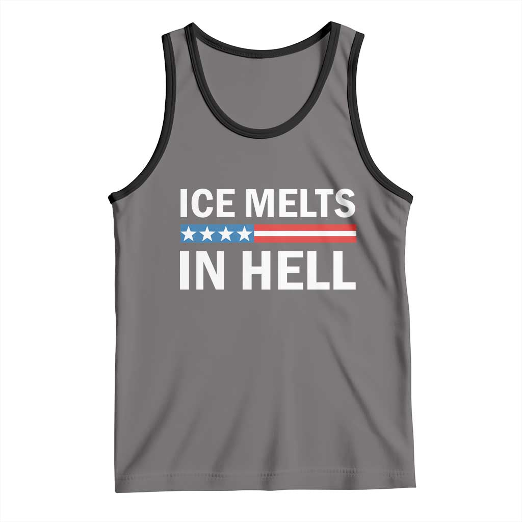 Ice Melts In Hell Tank Top Activist Statement Quote TS14 Deep Heather Black Print Your Wear