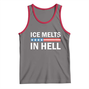 Ice Melts In Hell Tank Top Activist Statement Quote TS14 Deep Heather Red Print Your Wear