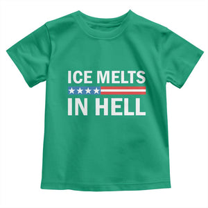 Ice Melts In Hell Toddler T Shirt Activist Statement Quote TS14 Irish Green Print Your Wear