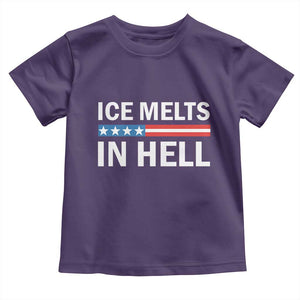 Ice Melts In Hell Toddler T Shirt Activist Statement Quote TS14 Purple Print Your Wear