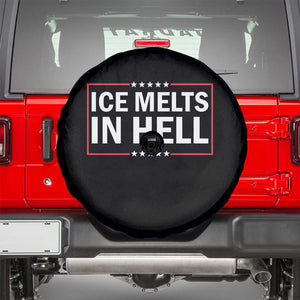 Ice Melts In Hell Spare Tire Cover Immigrant Rights Activist Statement Protest Quote TS14 Black Print Your Wear