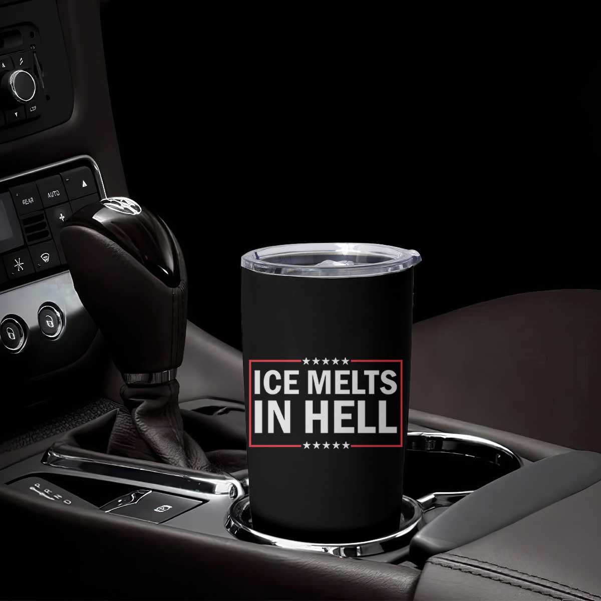 Ice Melts In Hell Tumbler Cup Immigrant Rights Activist Statement Protest Quote TS14 Print Your Wear