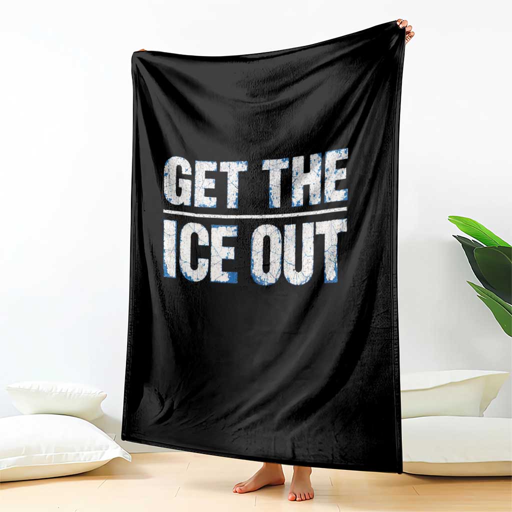 Minnesota Resist Anti ICE Immigration Protest Ladies Throw Blanket TS14 Print Your Wear