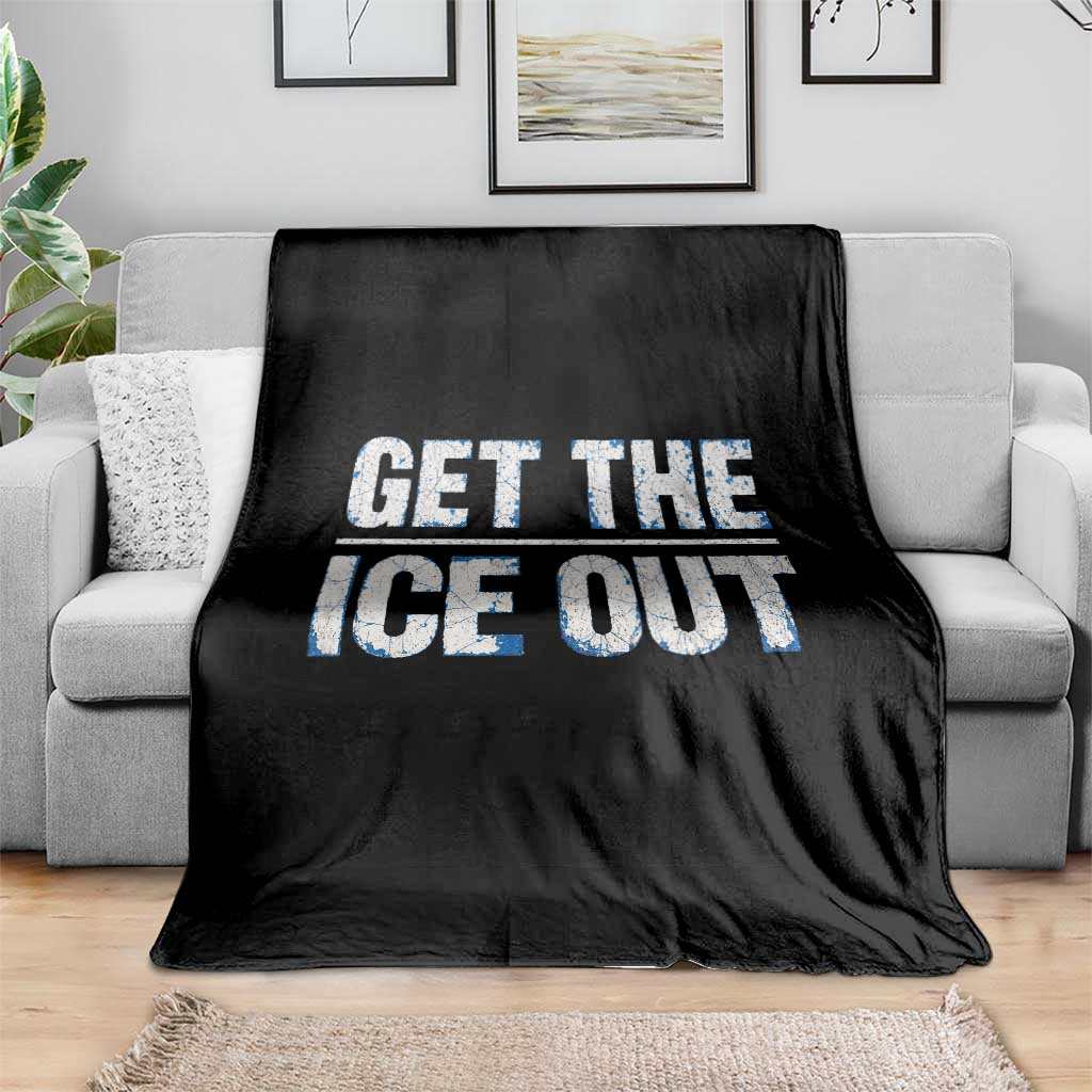 Minnesota Resist Anti ICE Immigration Protest Ladies Throw Blanket TS14 Print Your Wear