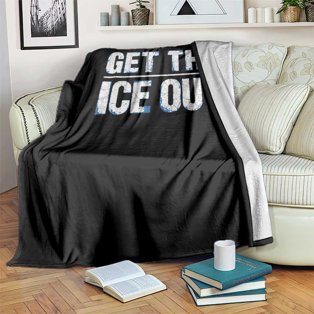 Minnesota Resist Anti ICE Immigration Protest Ladies Throw Blanket TS14 Print Your Wear