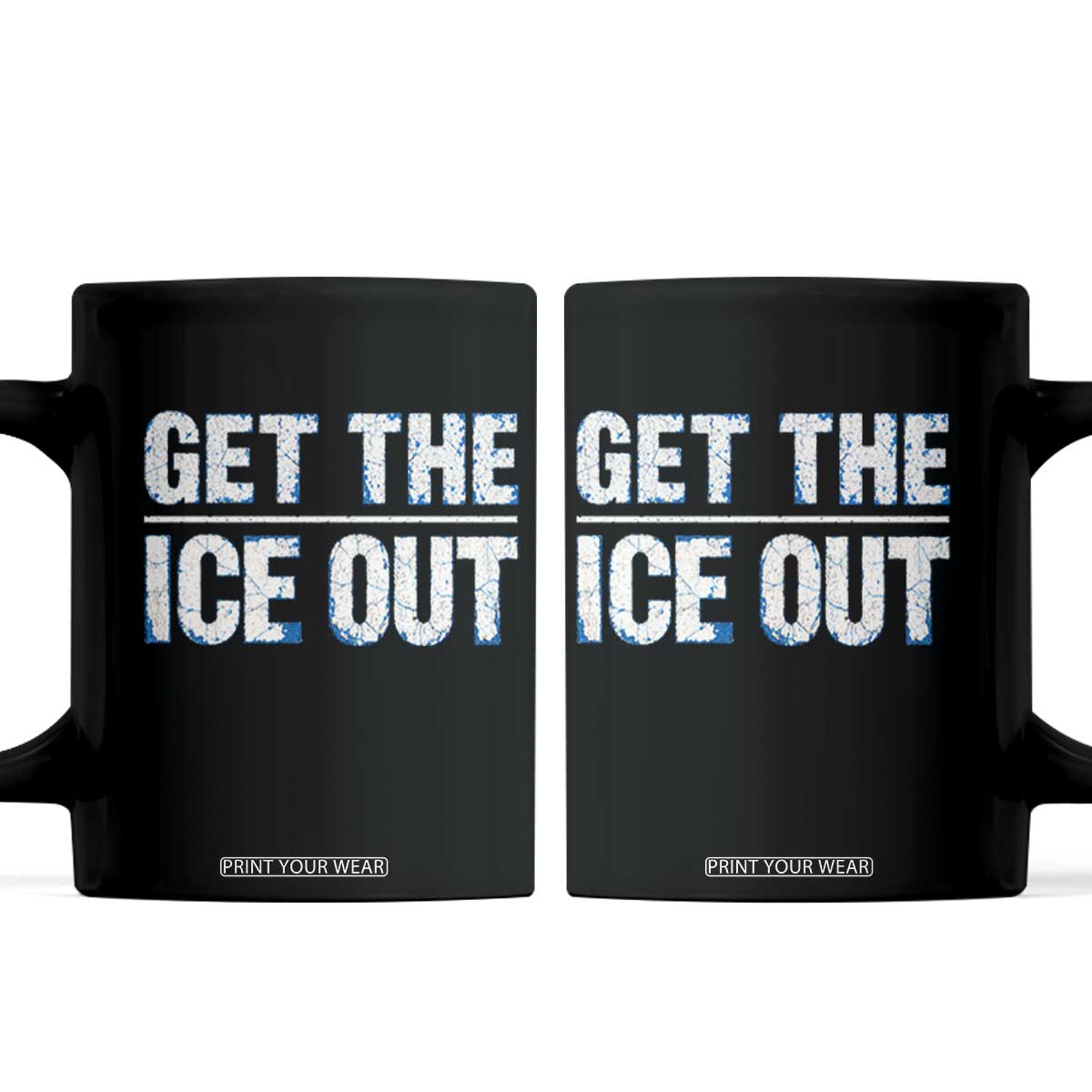 Minnesota Resist Anti ICE Immigration Protest Ladies Coffee Mug TS14 Black Print Your Wear