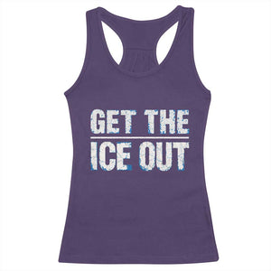 Minnesota Resist Anti ICE Immigration Protest Ladies Racerback Tank Top TS14 Purple Print Your Wear