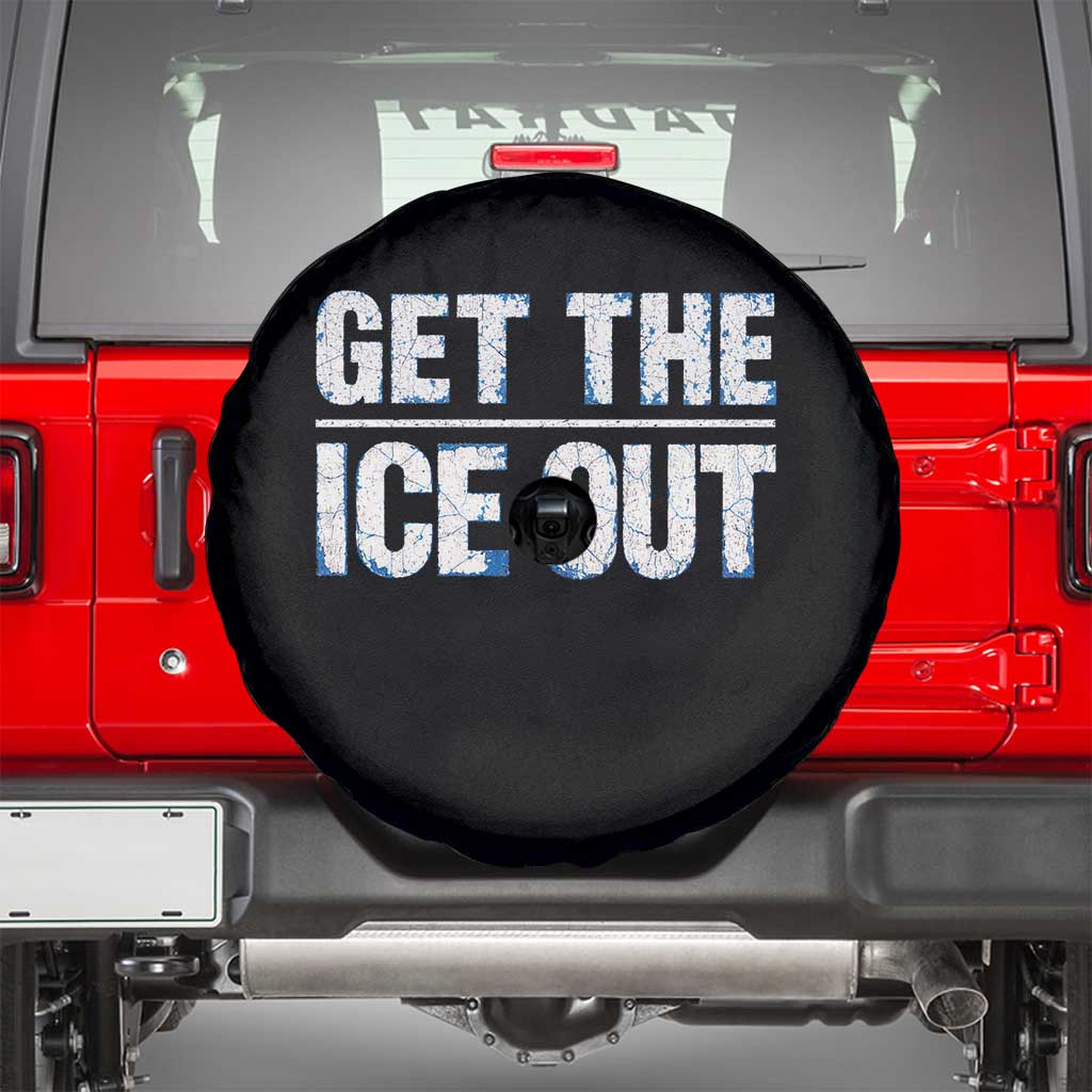 Minnesota Resist Anti ICE Immigration Protest Ladies Spare Tire Cover TS14 Black Print Your Wear