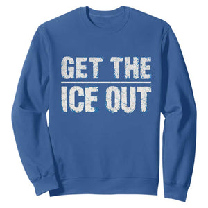 Minnesota Resist Anti ICE Immigration Protest Ladies Sweatshirt TS14 Royal Blue Print Your Wear