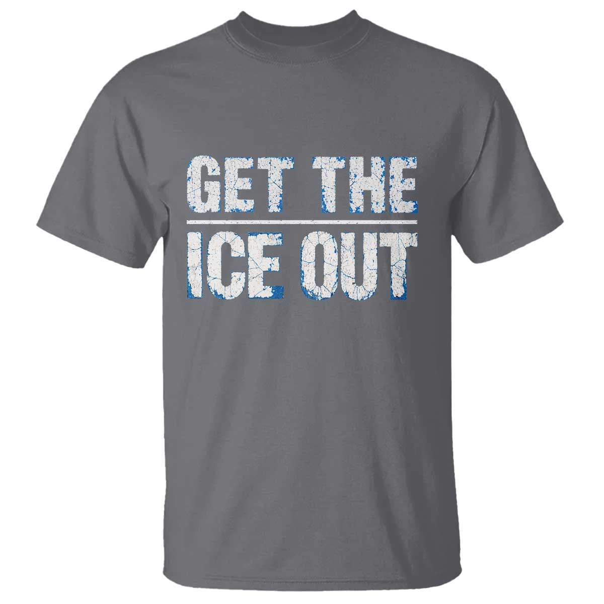 Minnesota Resist Anti ICE Immigration Protest Ladies T Shirt TS14 Charcoal Print Your Wear