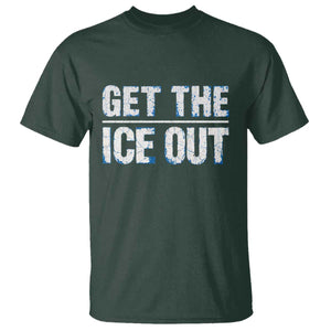 Minnesota Resist Anti ICE Immigration Protest Ladies T Shirt TS14 Dark Forest Green Print Your Wear
