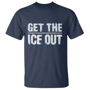 Minnesota Resist Anti ICE Immigration Protest Ladies T Shirt TS14 Navy Print Your Wear