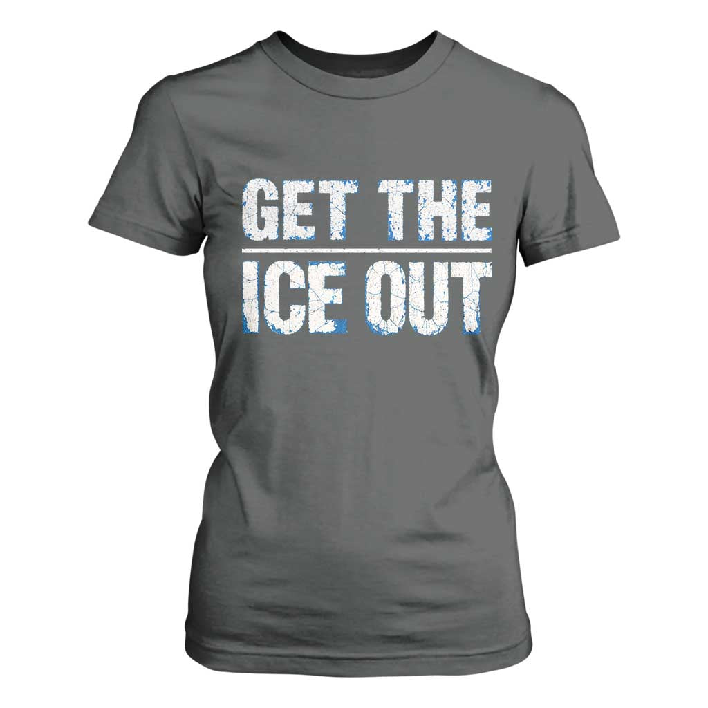 Minnesota Resist Anti ICE Immigration Protest Ladies T Shirt For Women TS14 Dark Heather Print Your Wear