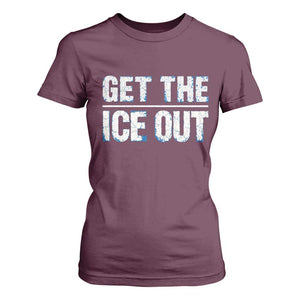 Minnesota Resist Anti ICE Immigration Protest Ladies T Shirt For Women TS14 Maroon Print Your Wear