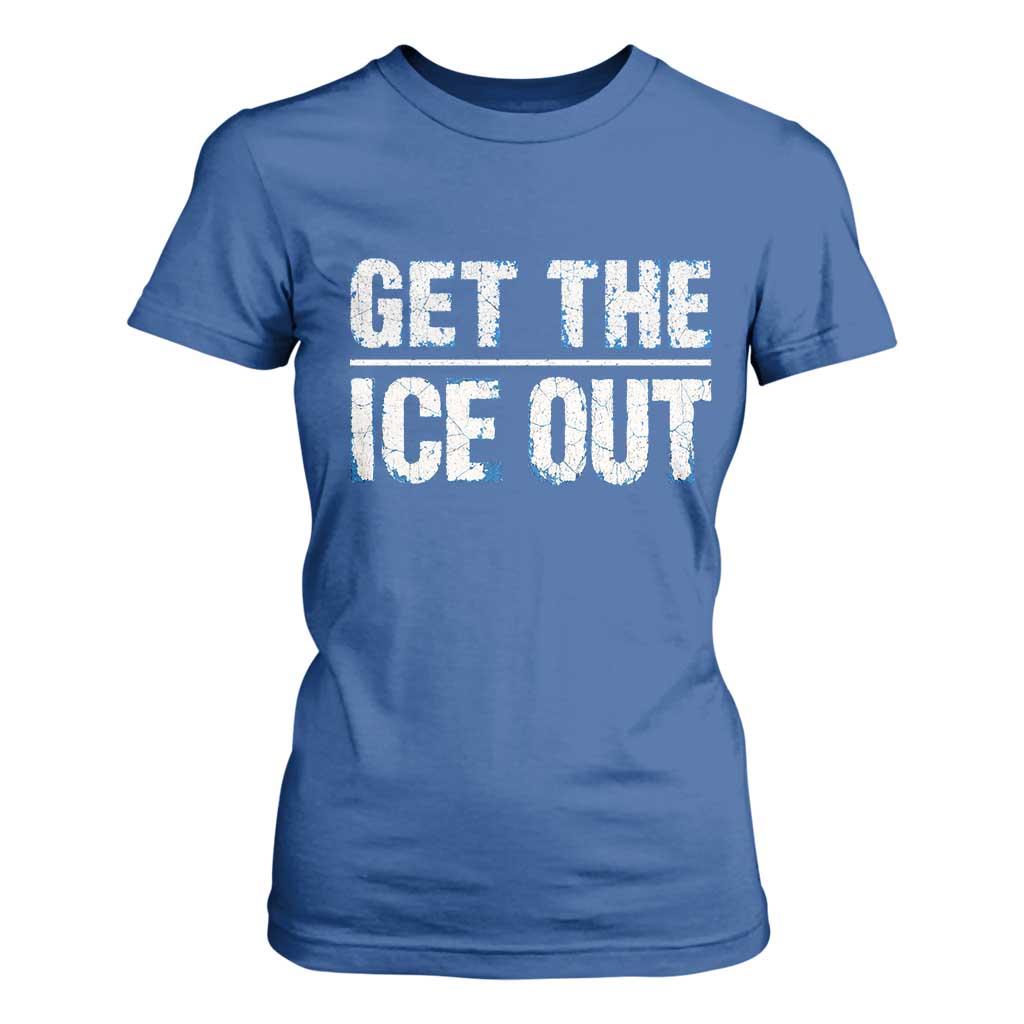 Minnesota Resist Anti ICE Immigration Protest Ladies T Shirt For Women TS14 Royal Blue Print Your Wear